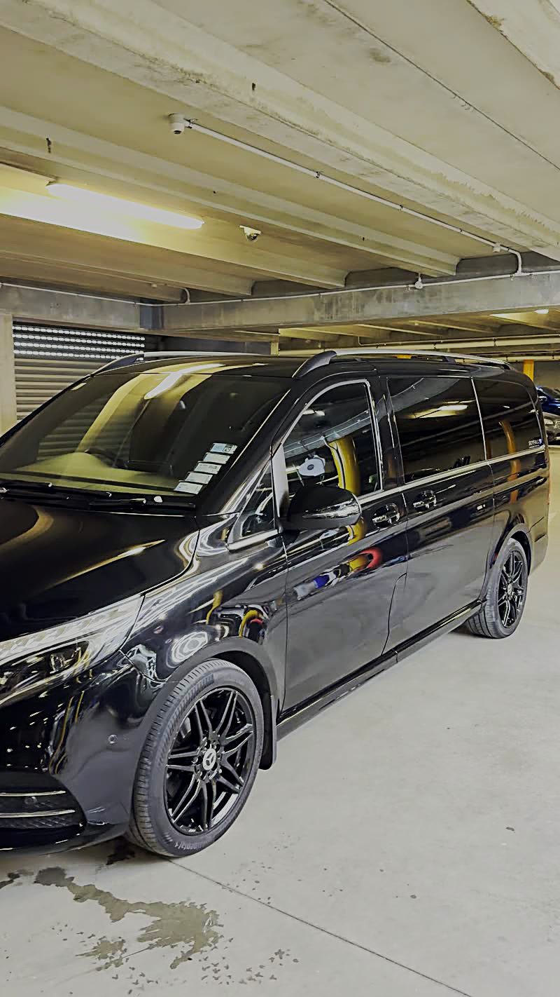 Ceramic coating - hydrophobic water sheeting