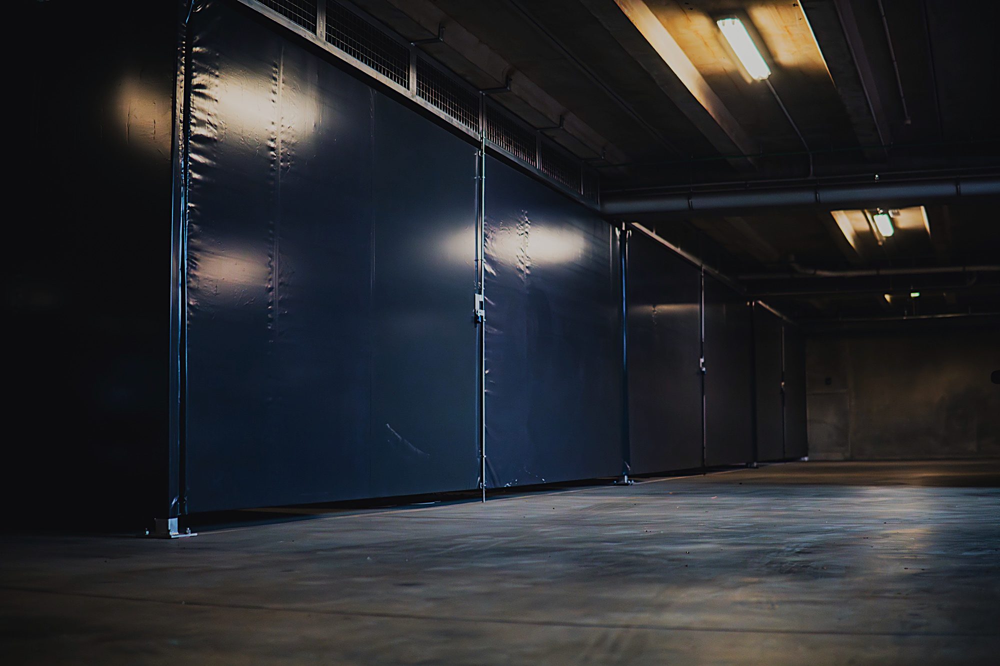 The enclosed private area